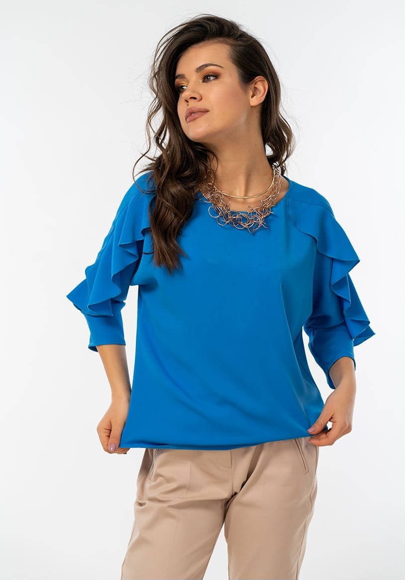 Bluza lejera din satin