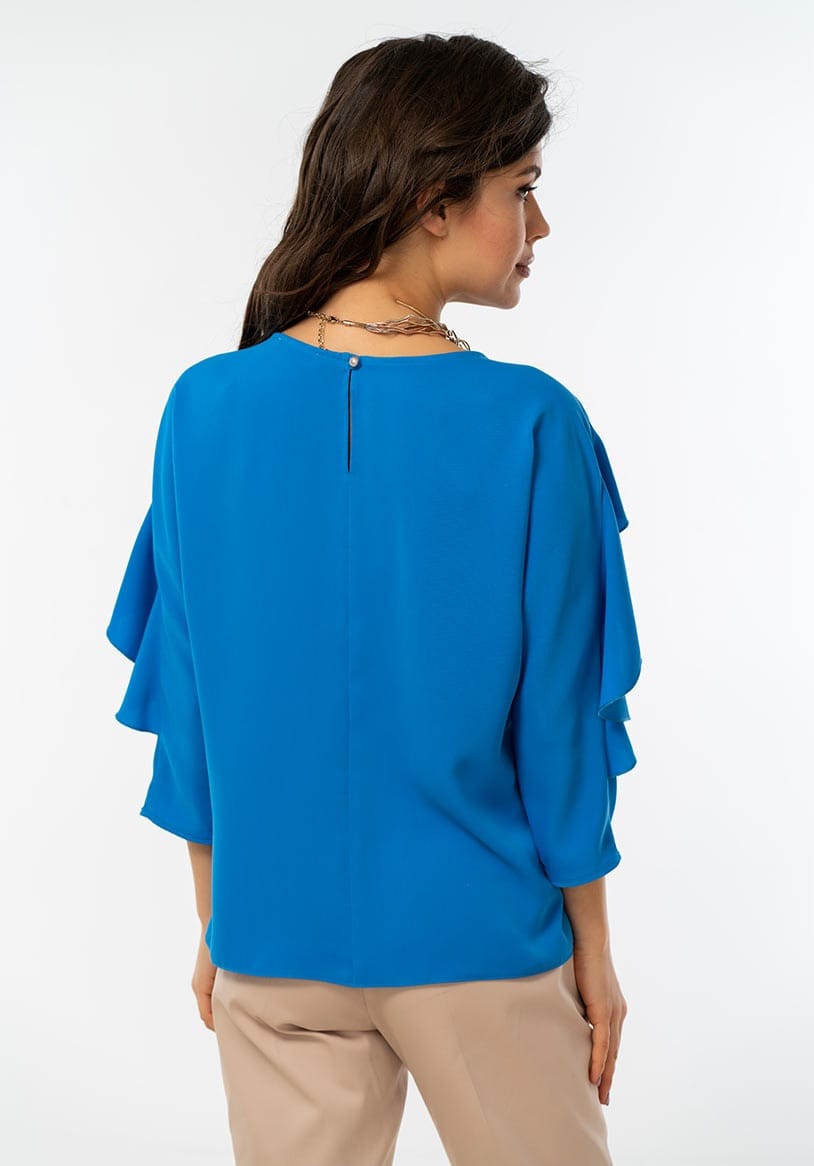 Bluza lejera din satin