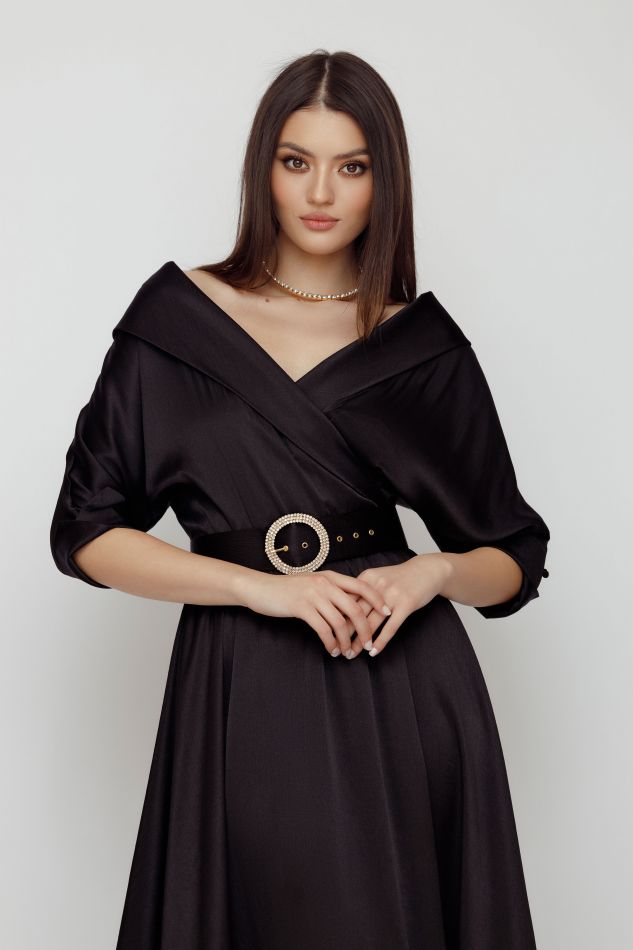 Rochie neagra eleganta