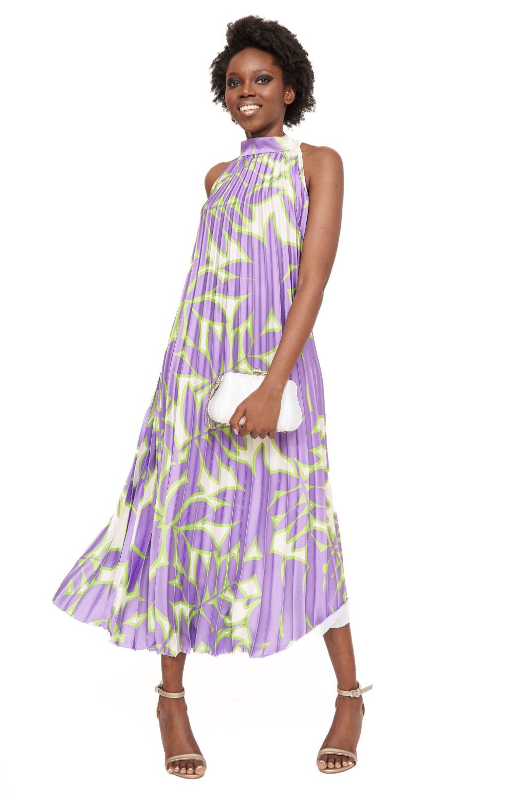 Rochie eleganta plisata