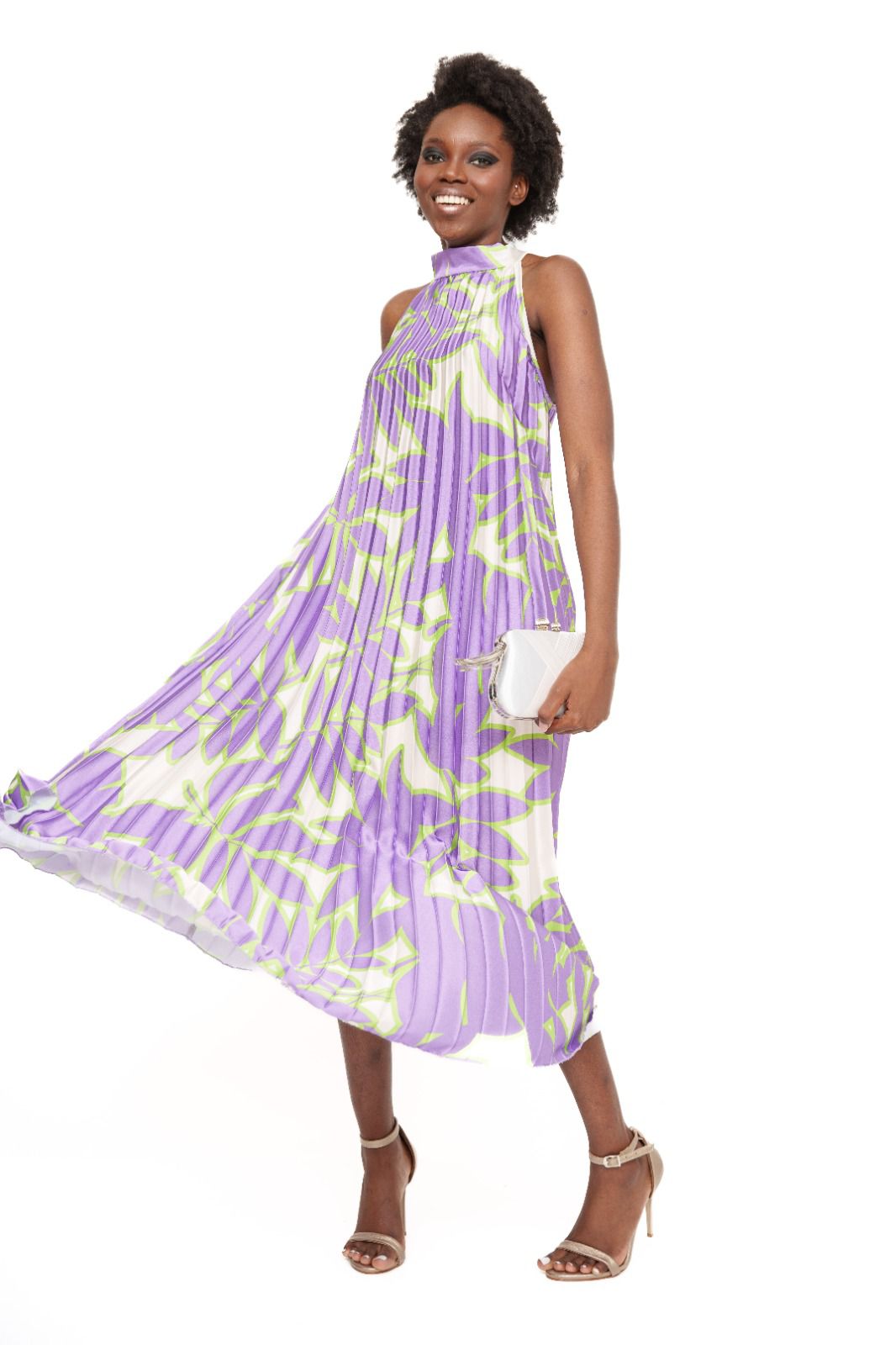 Rochie eleganta plisata