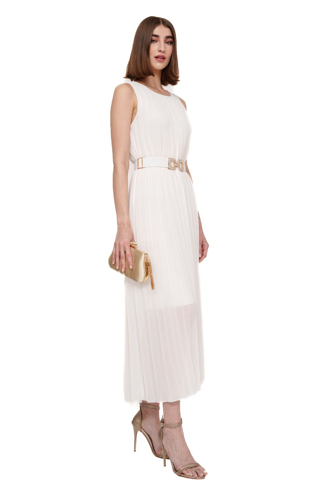 Rochie eleganta plisata