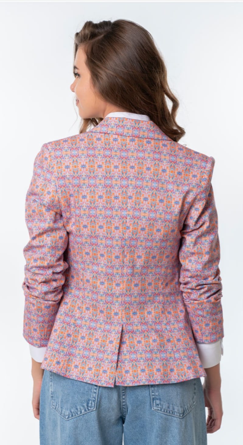 Sacou din gabardin elastic