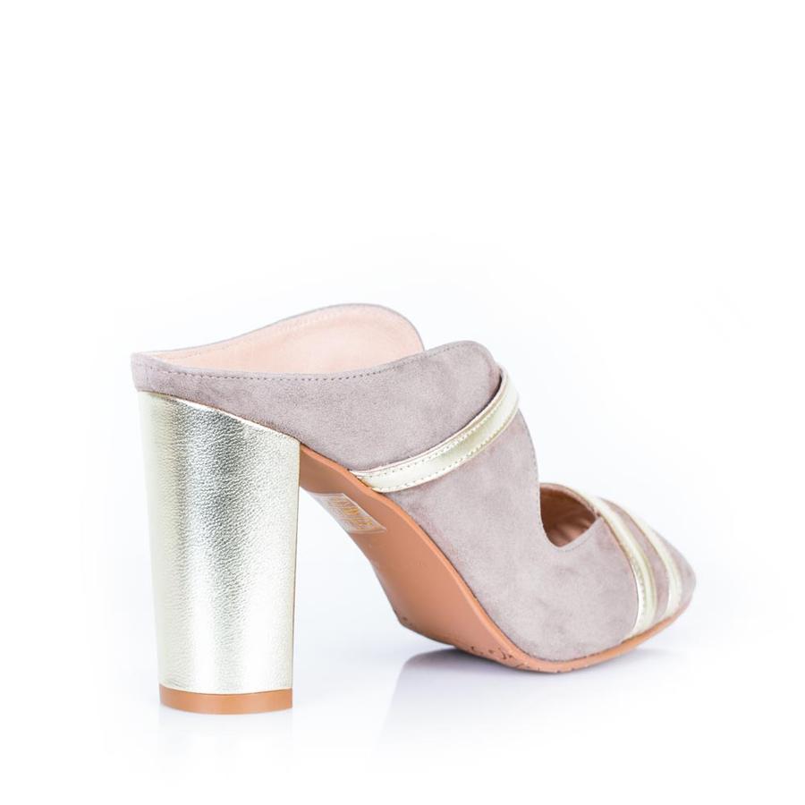 Sandale decupate cu toc Brenda Zaro