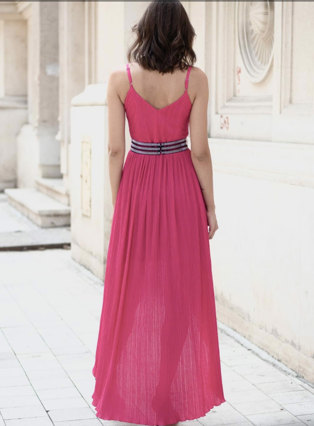 Rochie eleganta asimetrica 