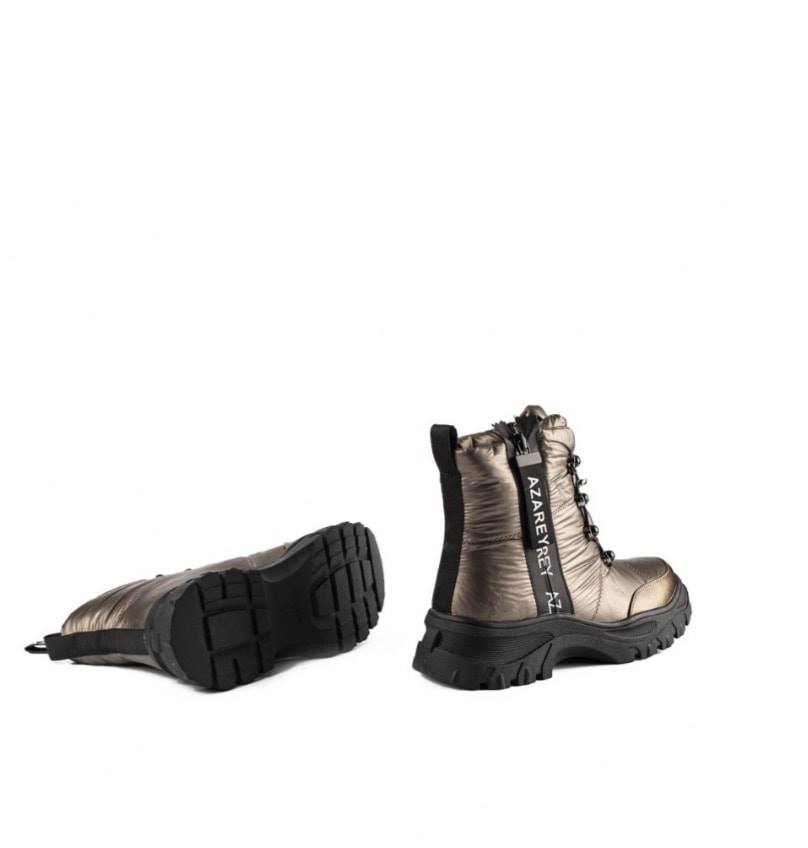 Ghete apres-ski cu blana in interior