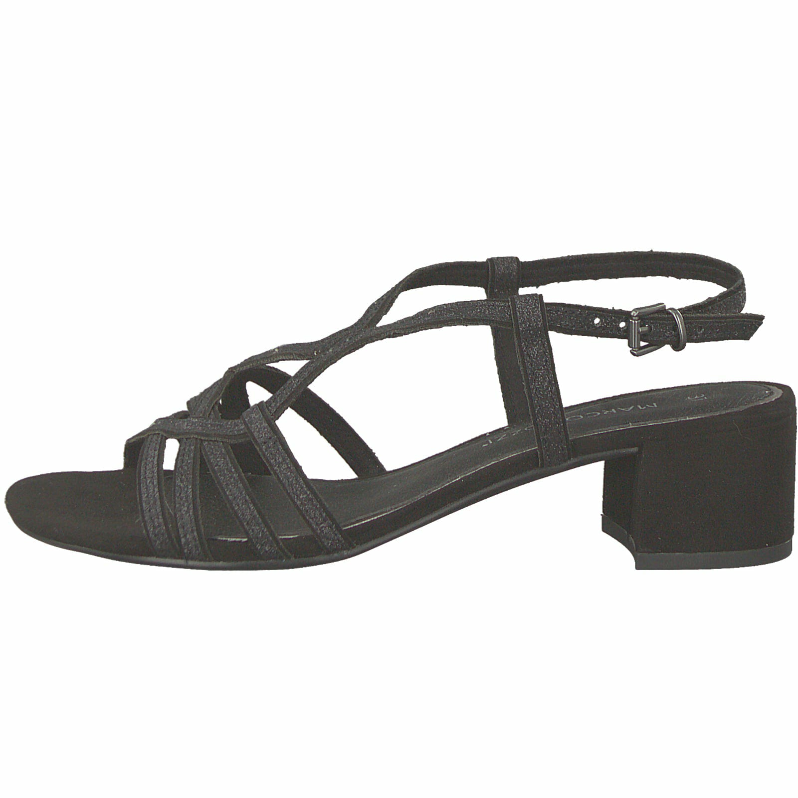 Sandale cu toc patrat