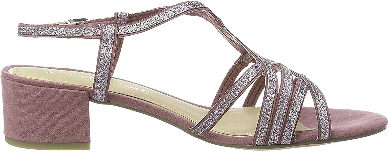 Sandale cu toc patrat