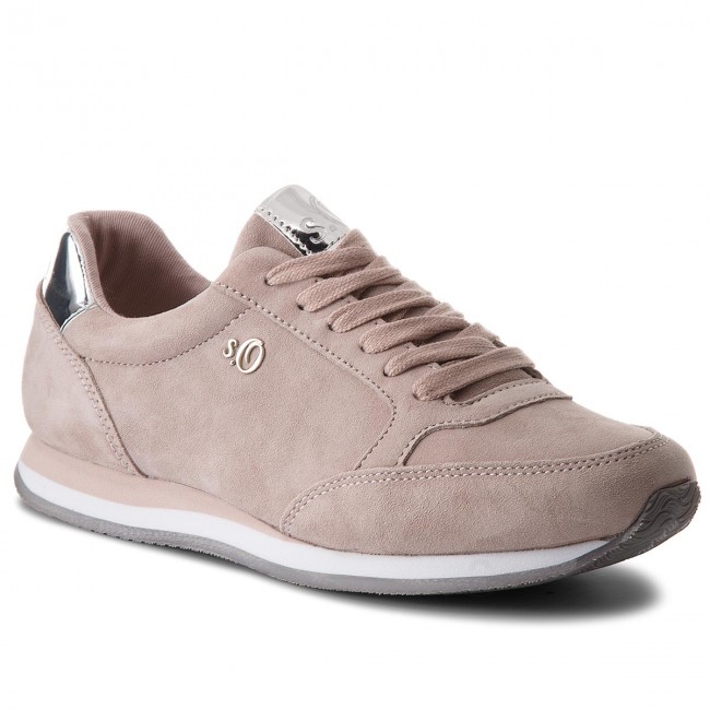 Sneakers din piele naturala