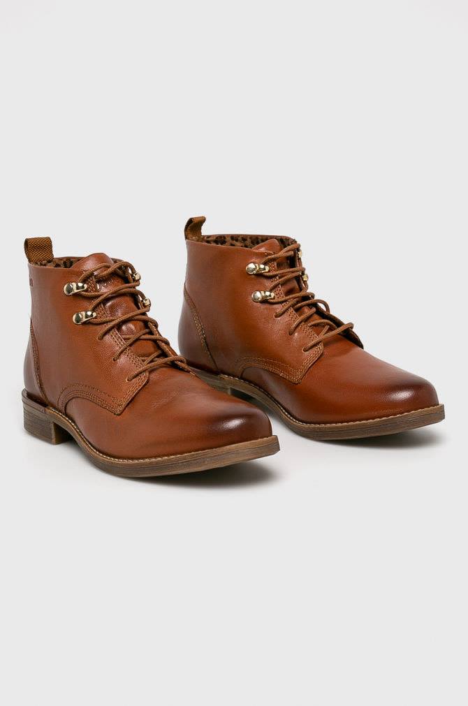 Botine confortabile din piele naturala