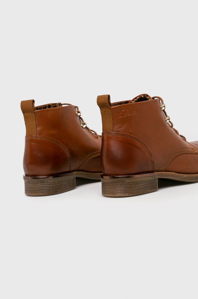 Botine confortabile din piele naturala