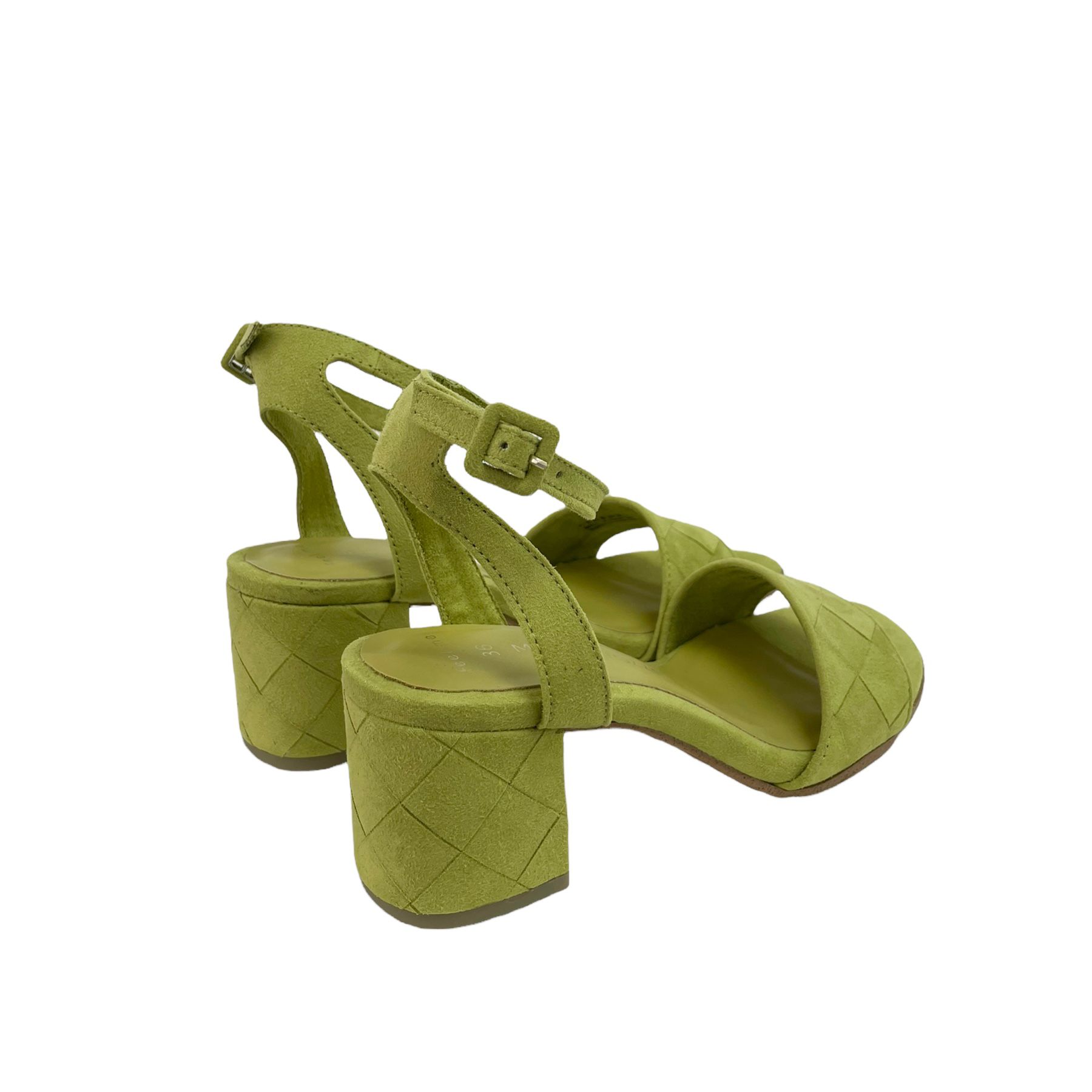 Sandale confortabile cu toc patrat