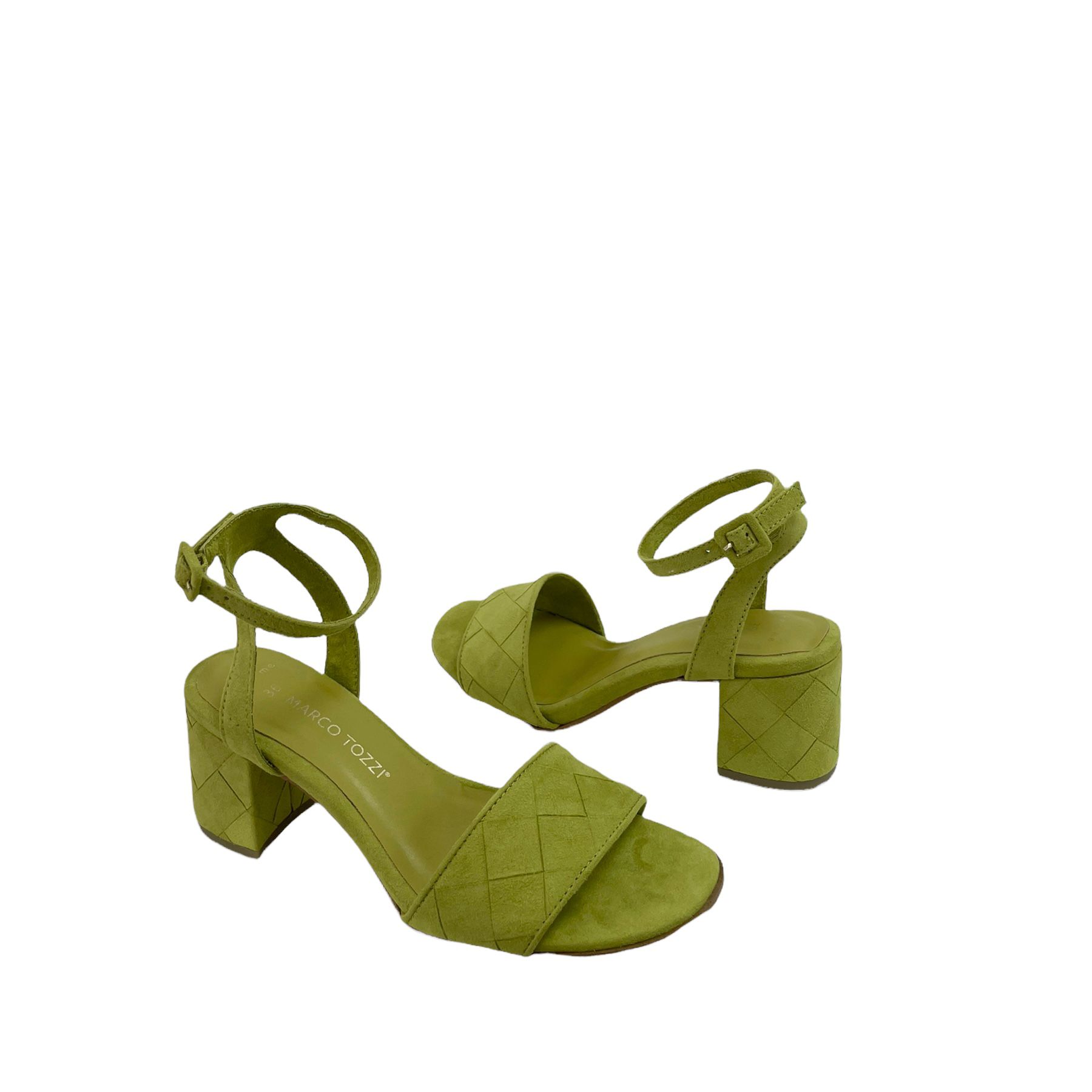 Sandale confortabile cu toc patrat