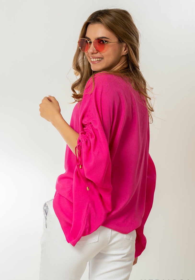 Bluza oversize din vascoza fina 