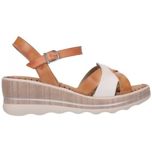 Sandale cu platforma din piele naturala