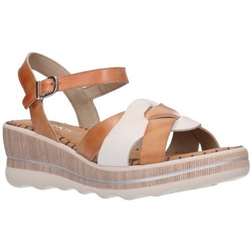 Sandale cu platforma din piele naturala