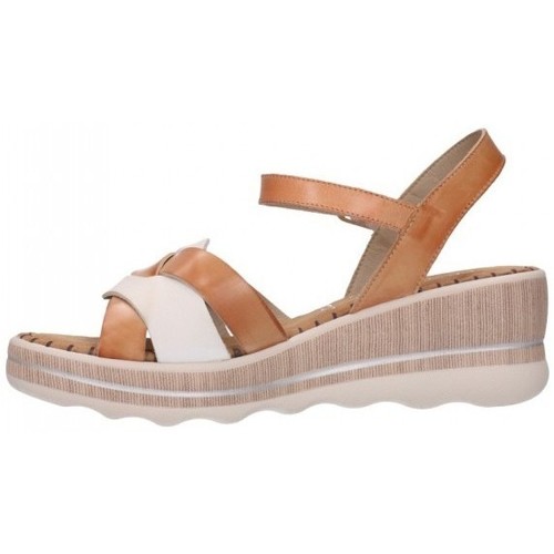 Sandale cu platforma din piele naturala