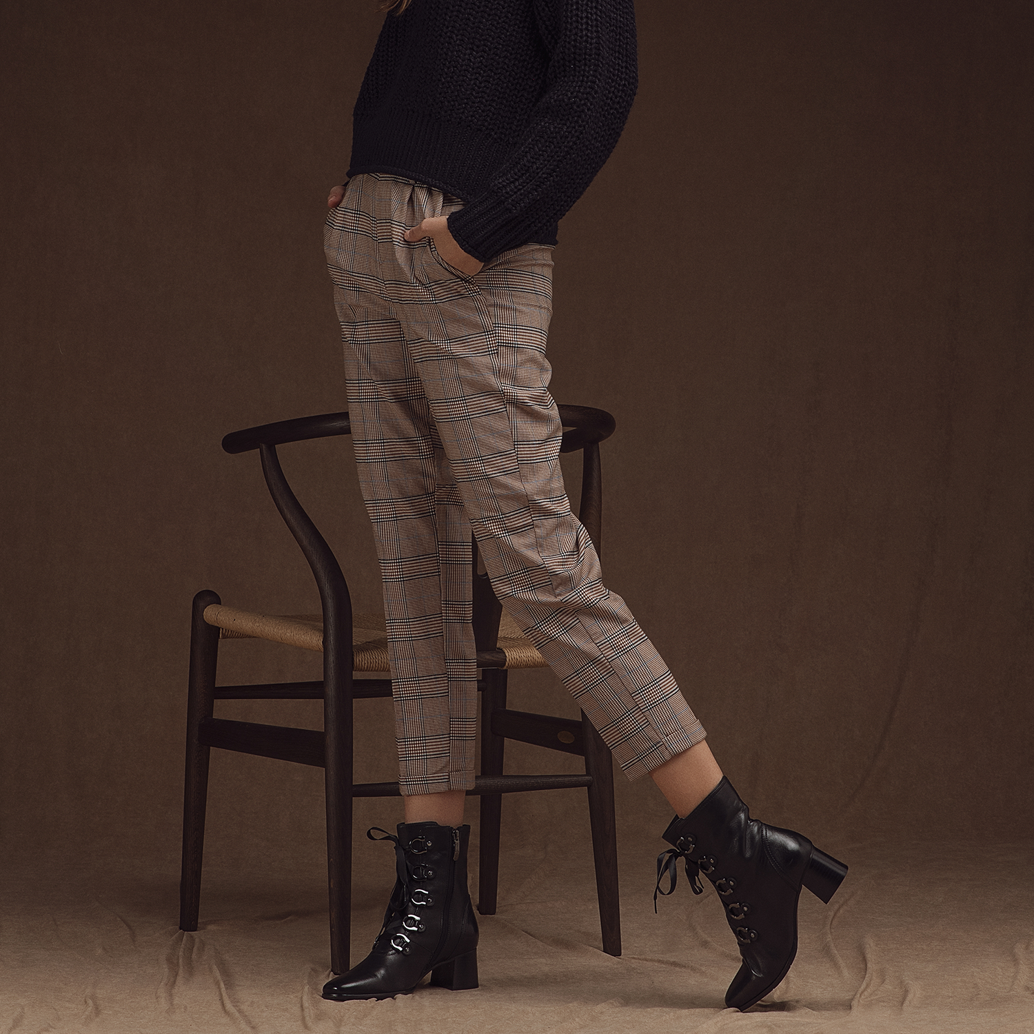 Botine confortabile din piele naturala